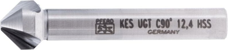 PFERD HSS Kegel-und Entgratsenker UGT 90° Ø 12,4 mm Schaft-Ø 8 mm DIN 335 C mit Ungleichteilung
