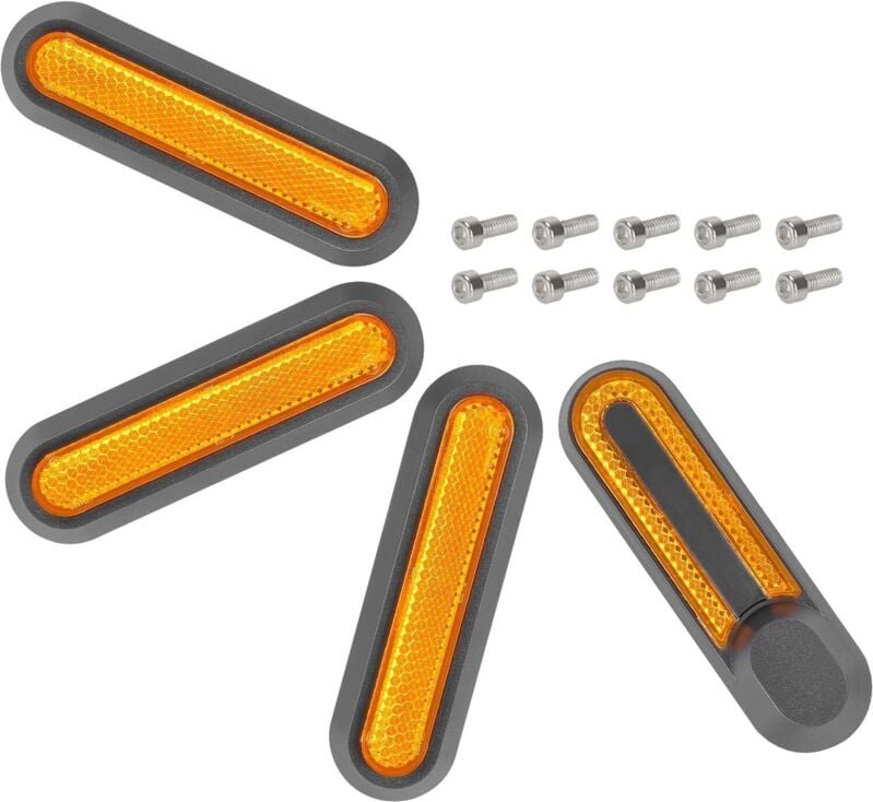 Jalleria - Reflektorstreifen für Scooter-Radabdeckung für Xiaomi M365, Pro, 1S, Essential, Pro2, Mi3
