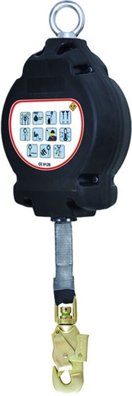 Antisturz mit automatischer Rückholfunktion, Gurt 6 m GARUA - EN360