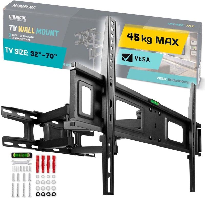 Tv mount 32 70 inches humberg 45 kg