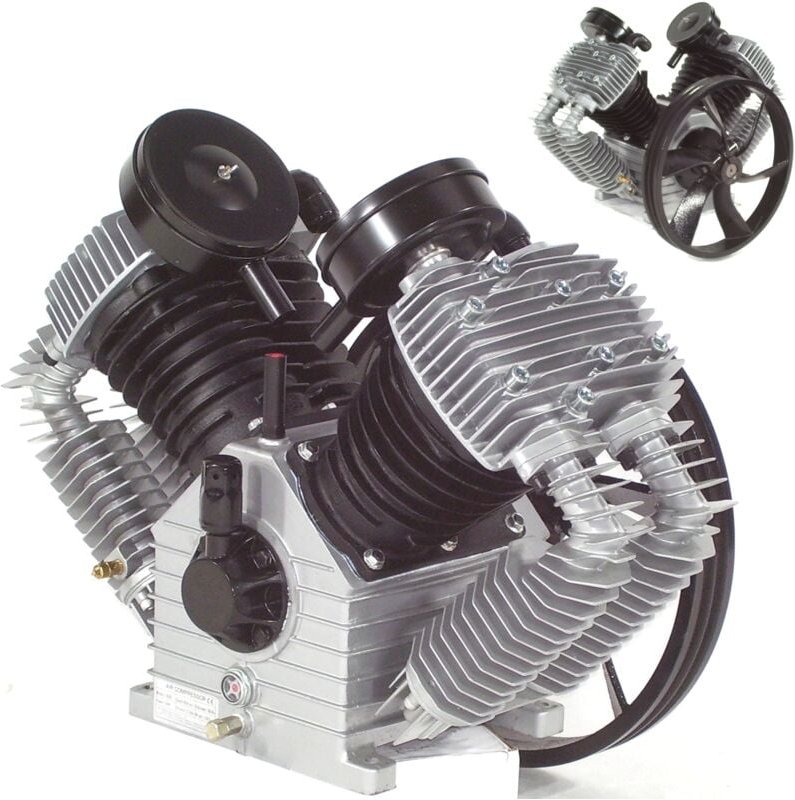 Thumbnail - Kompressor Aggregat 1380L 12.5bar Kompressoraggregat Kolbenkompressor Druckluftkompressor 05139