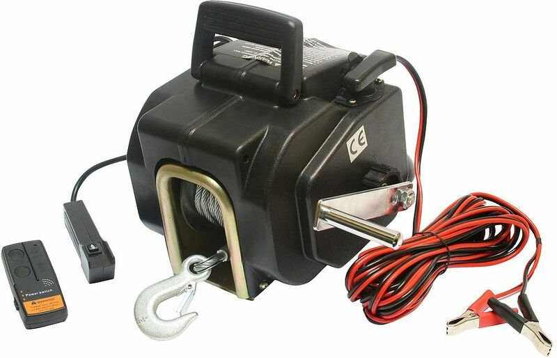 Var-p3500-2 elektrische seilwinde motorwinde winde hebezug 12V 1587KG 10,5M Ø5,4MM - Varan Motors