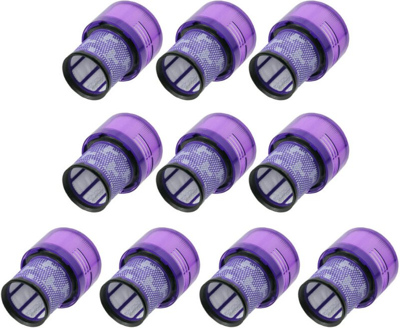 10x HEPA-Filter für Dyson V11 Cyclone Serie wie V11 Absolute, Animal, Fluffy, Total Clean, Pro, Absolute Extra Staubsaug...