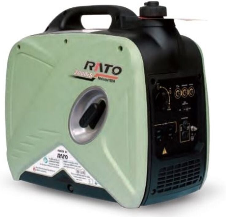 Schallgedämpfter Inverter-Generator RATO R2000iS-C mit 79,7 cc 4T Benzinmotor