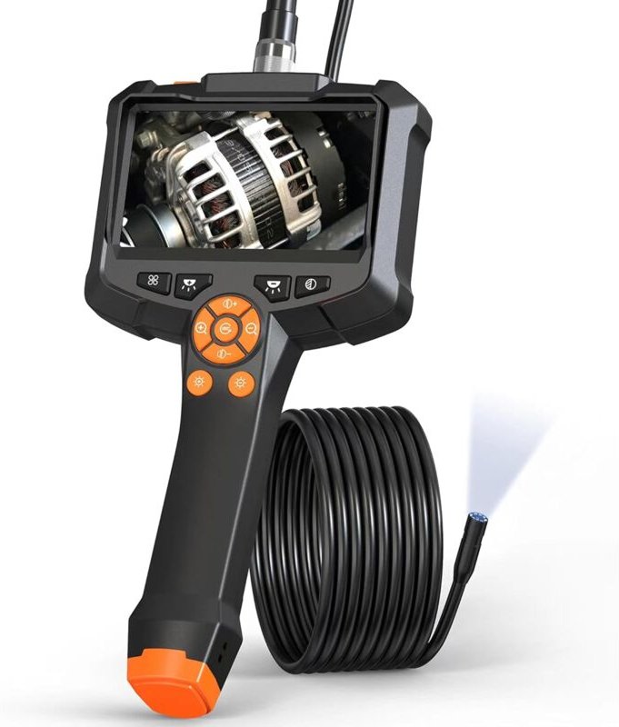 Beijiyi - Endoskopkamera, Inspektionskamera 4,3 IPS-Bildschirm 1080P hd Endoskopiekamera, Endoskopkamera, IP67 wasserdic...