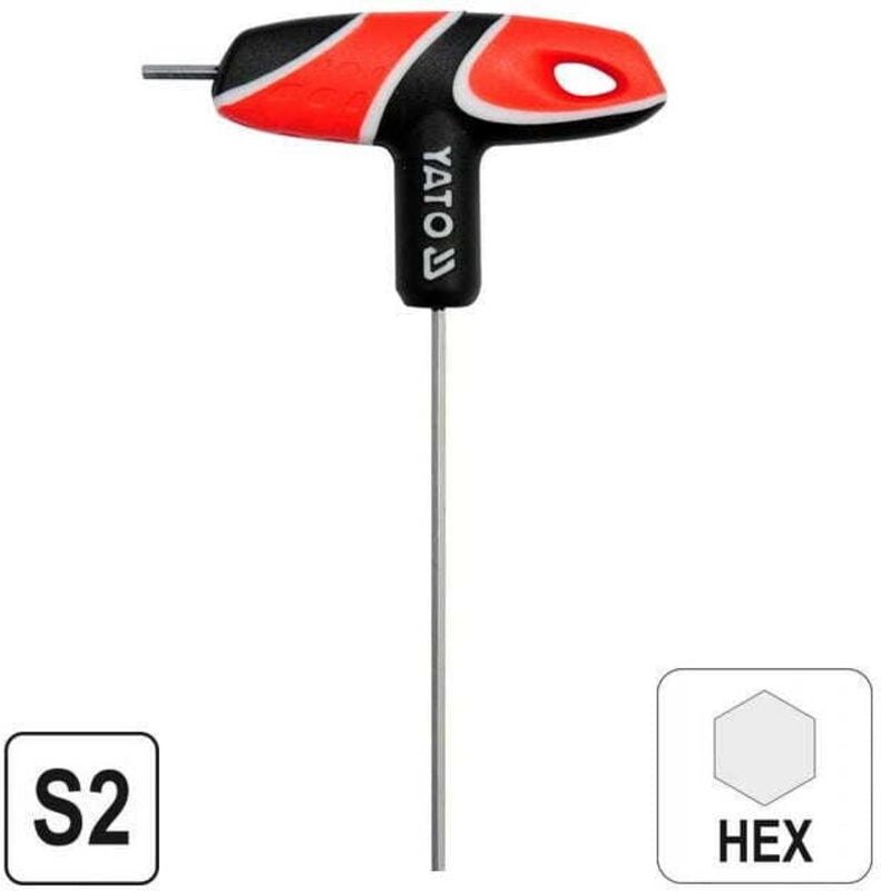 YATO INBUSSCHLÜSSEL MIT GRIFF 5,0 mm