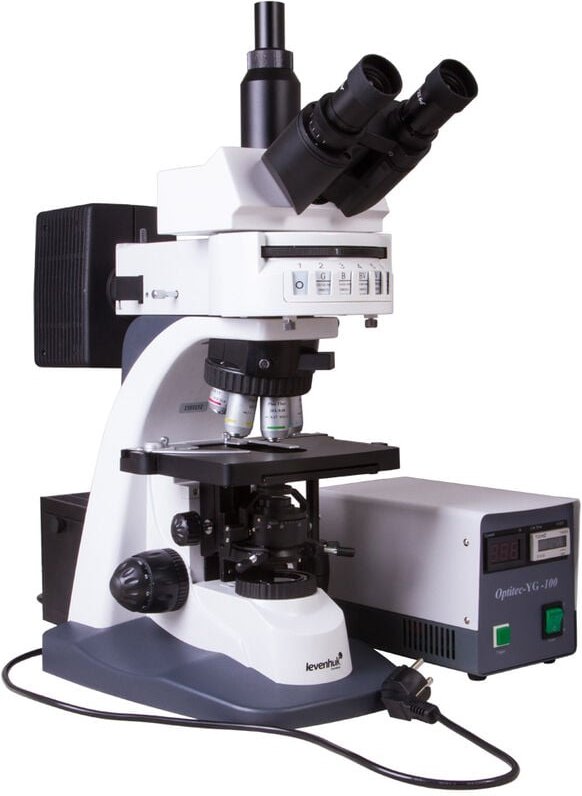 Levenhuk - Mikroskop med pro 600 Fluo