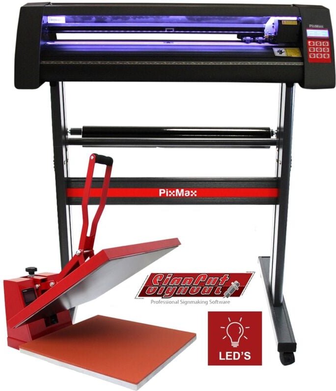Monster Shop - Vinyl led Schneideplotter Folienplotter Plotter Software Transferpresse Presse