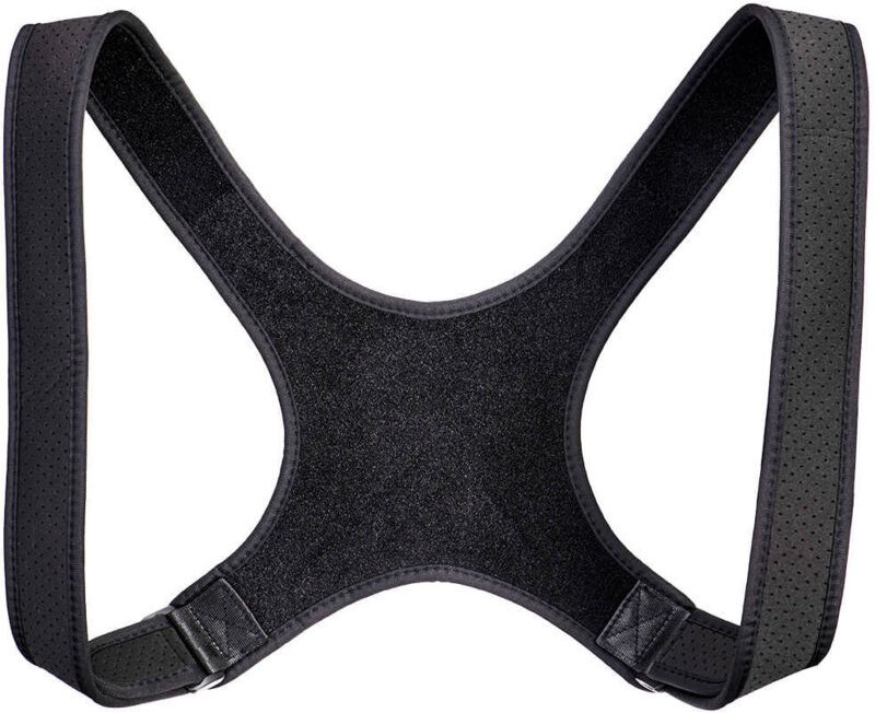 Haltungskorrektur-Gürtel für den Rücken, Schwarz