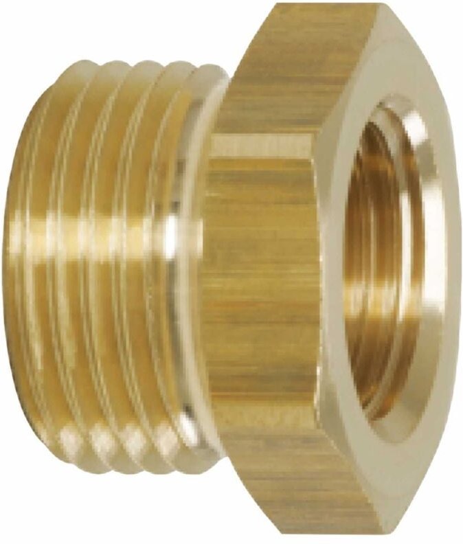 Thumbnail - Messing-Reduziernippel, G3/8'AG x G1/4'IG