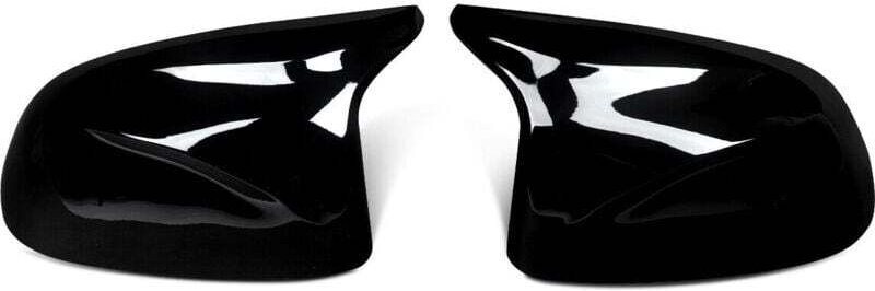 Look Schwarz glänzend Rückspiegelabdeckung für bmw X3 F25 X5 F15 X6 F16 2014-2018,