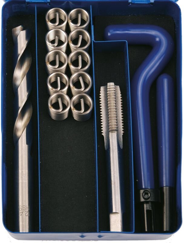 Bgs Technic - Gewinde-Reparatursatz M14 x 1,25 14-tlg.