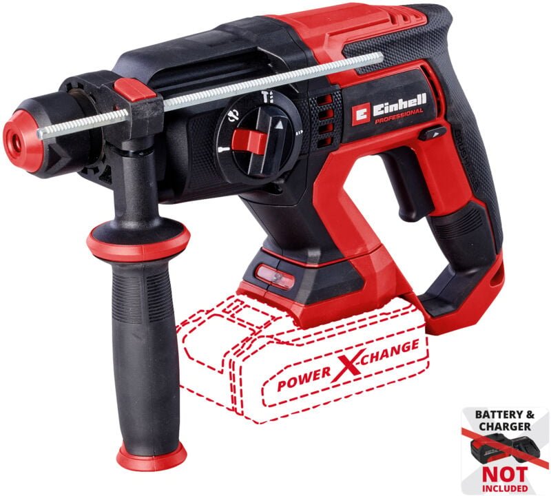 Thumbnail - Einhell - Professional Akku-Bohrhammer tp-hd 18/22 d Li BL-Solo Power X-Change (18 v, Brushless, 2,3 j, SDS-plus, 22 mm ...