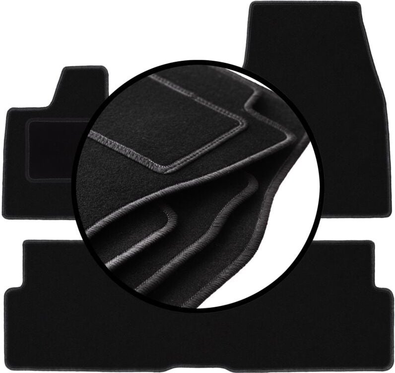 Komplettset Veloursmatten für: BMW I3 L01 Fließheck (2013-)