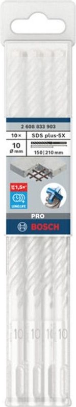 Thumbnail - Pro sds Plus-5X , 10x150x210 mm