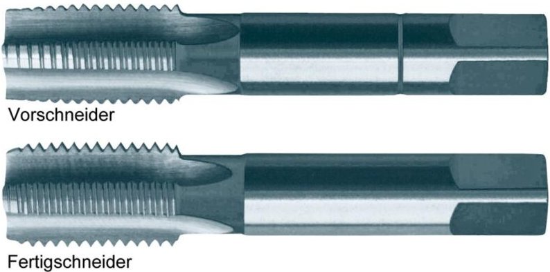 Thumbnail - Forum - Handgewindebohrer-Satz für metrisches Feingewinde hss 2-teilig din 2181 M30 x 1,5