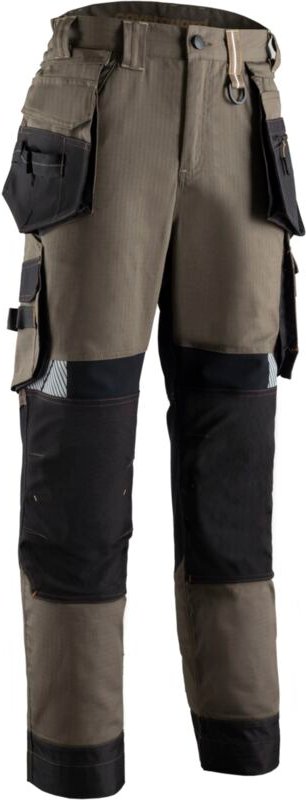 Arbeitshose aus Stretch Ripstop CRISTOBAL - Braun S - FR (38/40)