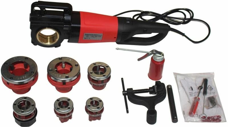 Varan Motors - NEPTR-02 Gewindeschneidmaschine 2000W für 1/2'', 3/4'', 1'', 1-1/4'', 1-1/2'', 2'' Rohre