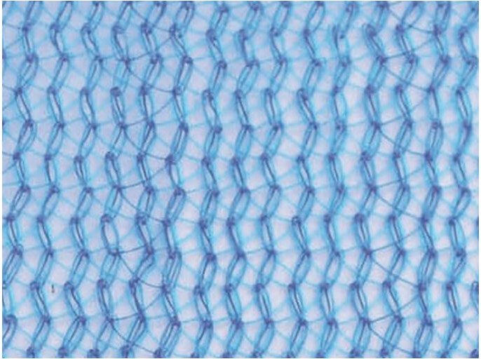 Leichtes Gerstnetz - 50g/m - 2,57m x 10m - Blau