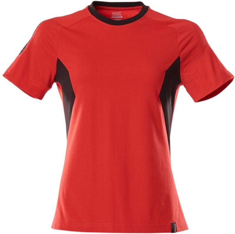 Accelerate T-Shirt Damen Gr. xs verkehrsrot/schwarz - Mascot