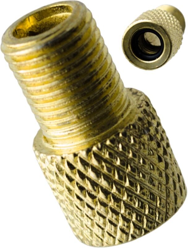 Messingadapter DV-FV (Röhre)/AV (Pumpe).