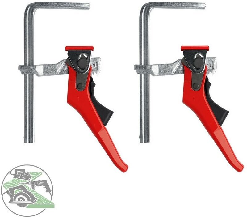 Hebelzwinge GTR16S6H 160mm VE2 Schnellspannzwinge Einhand Führungsschiene - Bessey