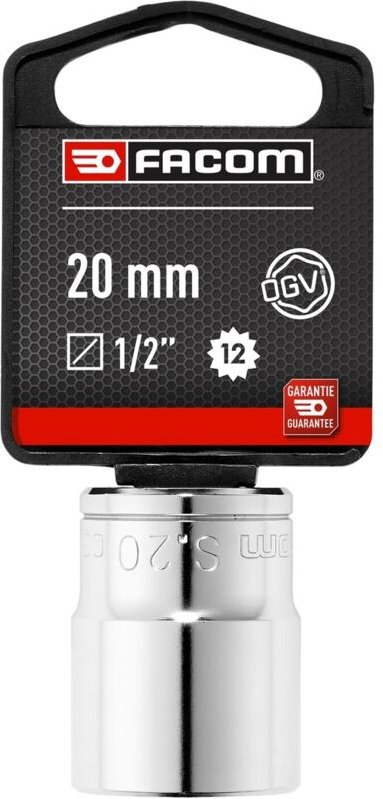FACOM Steckschlüssel 1/2 12-Kant 20 mm, SB