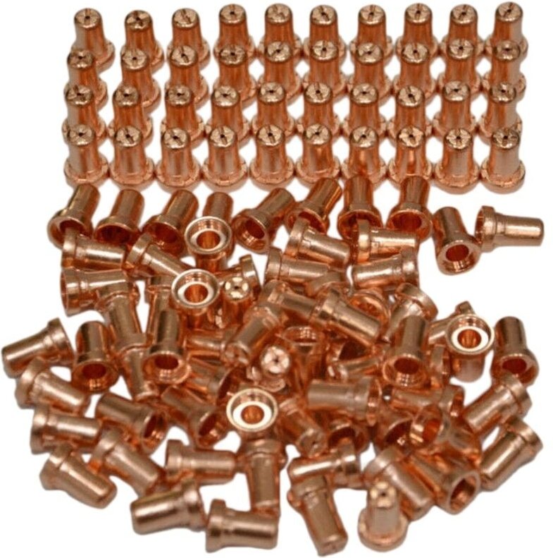 Thumbnail - 100 Stück Erweiterte Spitzen 18866L Plasmadüsen für 40 Pt-31 Cutter Schweißzubehör