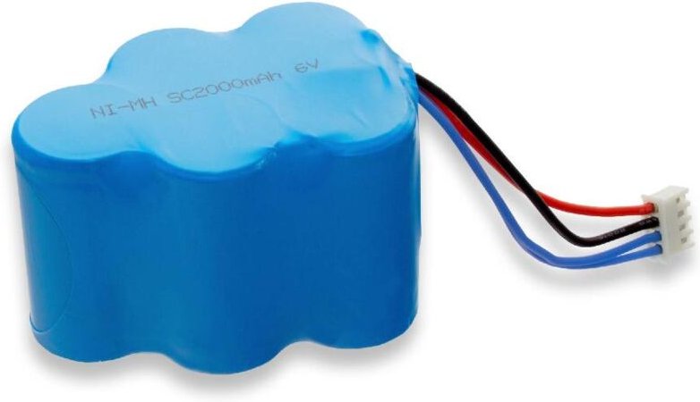 1x Akku kompatibel mit Robot RVC0010, RVC0011 Saugroboter (2000 mAh, 6 v, NiMH) - Vhbw