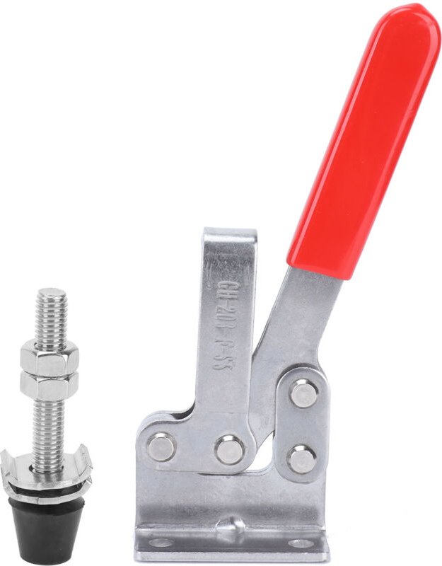 CFTGIW GH 203-F-SS Kniehebelspanner für schnelles und gleichmäßiges Schweißen. Horizontaler Kniehebelspanner für Schweiß...