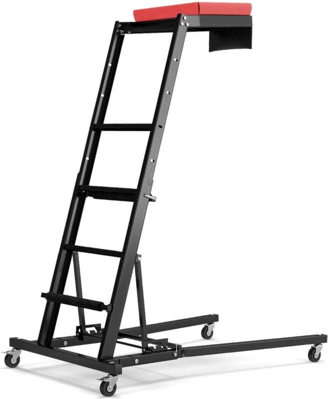 Northix - Faltbare hebebuhne mit 1145 168 cm einstellbarer hohe 3 gang winkel automobilmotor hebebuhne