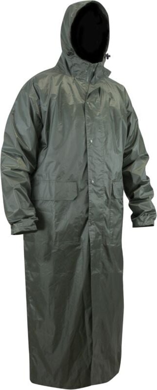 Langer wasserdichter Regenmantel BLIZZARD - DUNKELKHAKI 3XL - 7