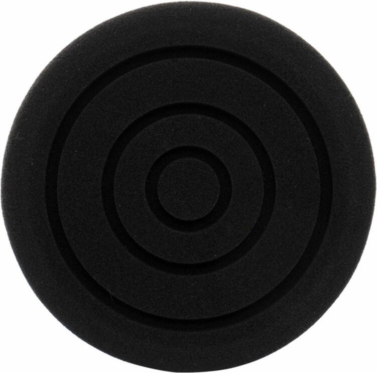 Polierschwamm 150 mm schwarz