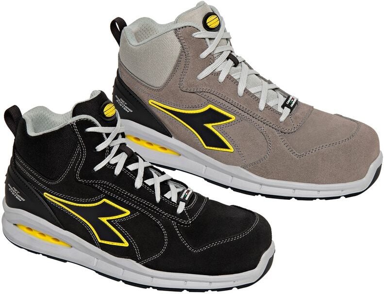 Thumbnail - Diadora Run Net Airbox Geox Mid S3 SRC Sicherheitsschuhe - 43 EU - Grau