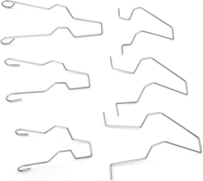 Aiperq - Ej.Life Clip-Glühbirne H7 5ZHSFULLKIT Scheinwerfer-Haltefederklammern für h H3 H4 H7, 6 Stück Stahl-Scheinwerfe...