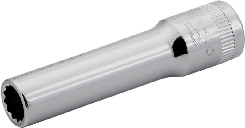 Bahco 1/4 Steckschlüssel-Einsatz, lang, Zwölfkant, 9/32 - Einzelhandelsverpackung