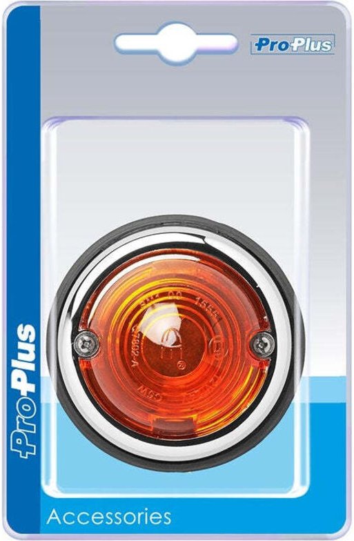 Seitenmarkierungsleuchte bernsteinfarben 70 mm im blister