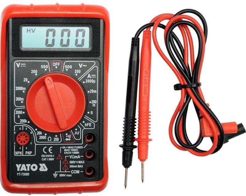 Thumbnail - Yato - YT-73080 Digitalmultimeter/Messgerät, Summer
