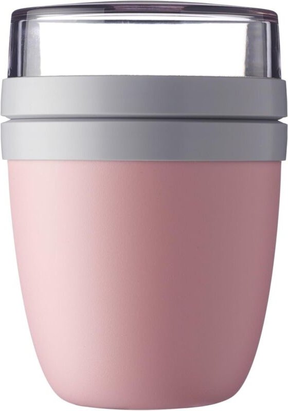 Ellipse Lunch Pot – Nordic Pink – Praktische 500ml Müslischale, Joghurtbecher, Lunchbox – Gefrierschrank-, Mikrowellen- ...