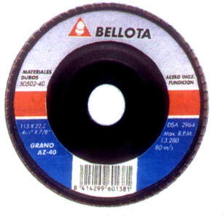 Bellota - acorn disc 50502 - 60 edelstahl-schleifblech landwirtschaft zirkonium