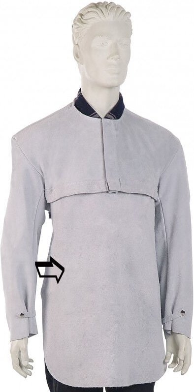 Schürze für Schweißer - Spaltleder - SOUDAT6060 - Singer