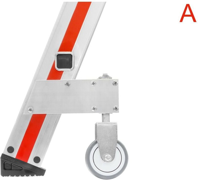 Hymer Federrollenset selbsttätig blockierend für Stufenstehleiter und Plattformleiter starr am Leiterteil A