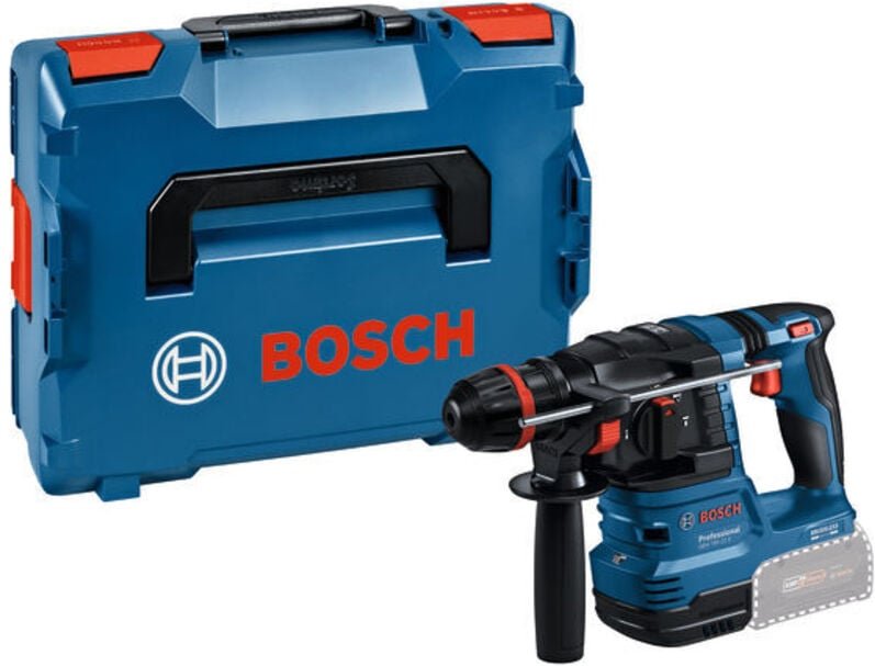 Professional Akku-Bohrhammer mit onechuck gbh 18V-22 x, incl. Tiefenanschlag, l-boxx - Bosch