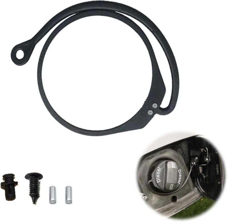 Tankdeckelleitung,1 Stück Tankdeckel Halteband, Auto Kraftstofftankdecke Linie, Tankdeckel Gummi Linie, Auto Kraftstofft...