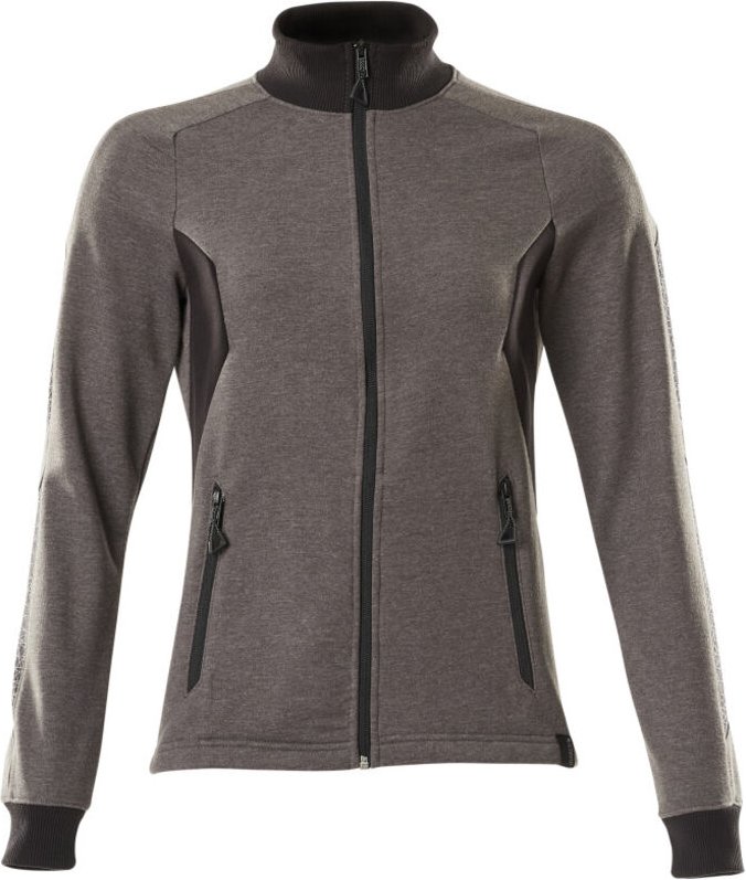 Mascot ACCELERATE Sweatshirt mit Reißverschluss, Damenpassform 18494 Gr. S dunkelanthrazit/schwarz