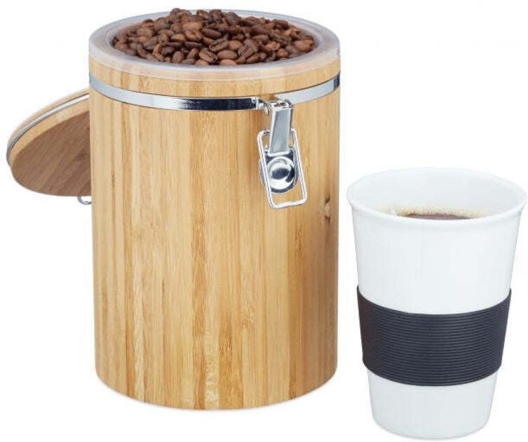 Kaffeedose aus bambus 8830906