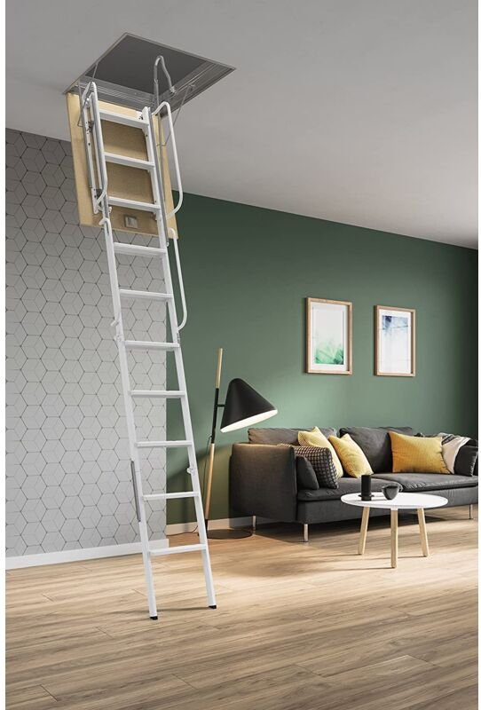 Dachtreppe 70x130 H300 Stahl Scari 4er