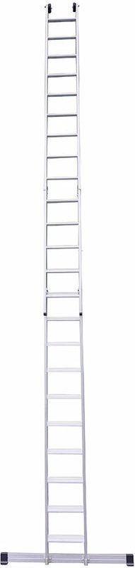 Euroline Premium 302 Stufen- Schiebeleiter 2x14 Sprossen