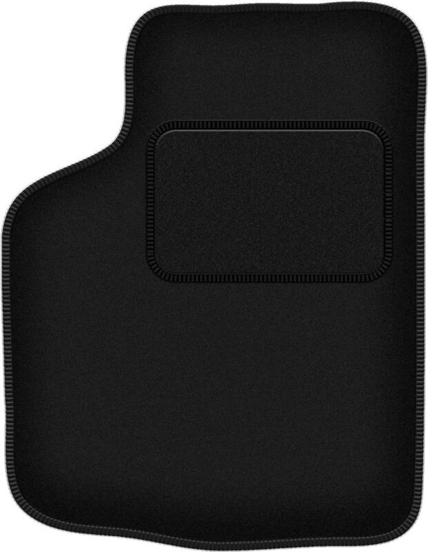 Fahrermatte schwarz für: Volkswagen Golf I Cabrio (1979-1993)