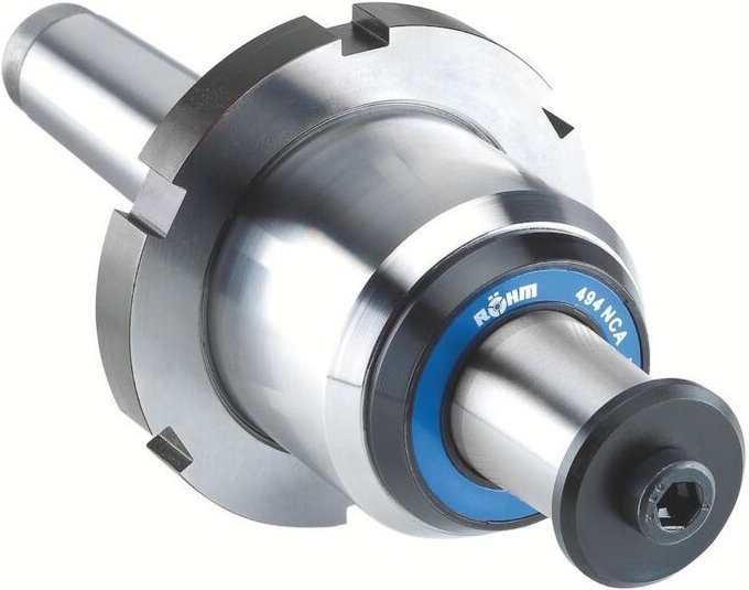 Röhm Mitlaufender Zentrierkegel, Aufnahme MK 5, Größe 495, mit Abdrückmutter - 304584